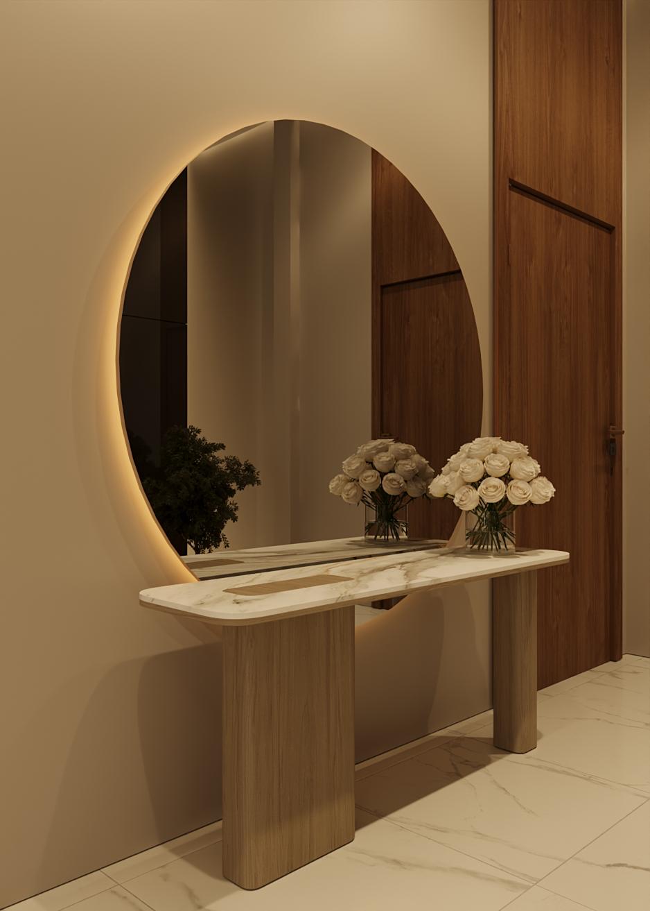 Lusail City Villa — Entrance Hallway